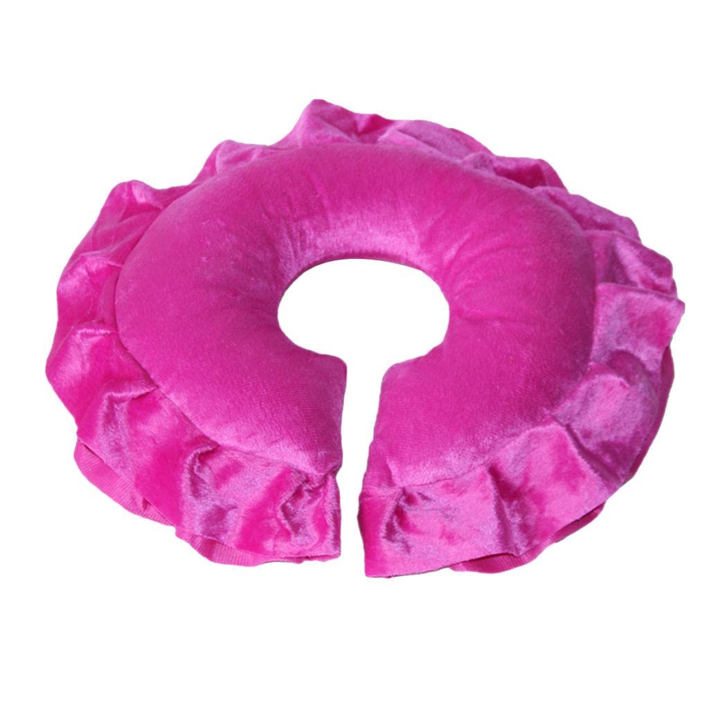 MHT U Shaped Massage Table Bed Face Rest Cradle Pillow Neck Head Cushion Red(75004578MH)