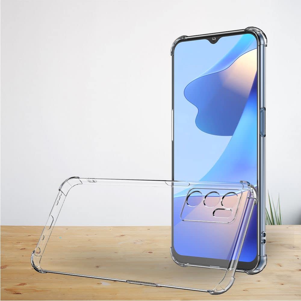 ebestStar - Cover for Oppo A16, A16S NFC, Transparent Silicone Case