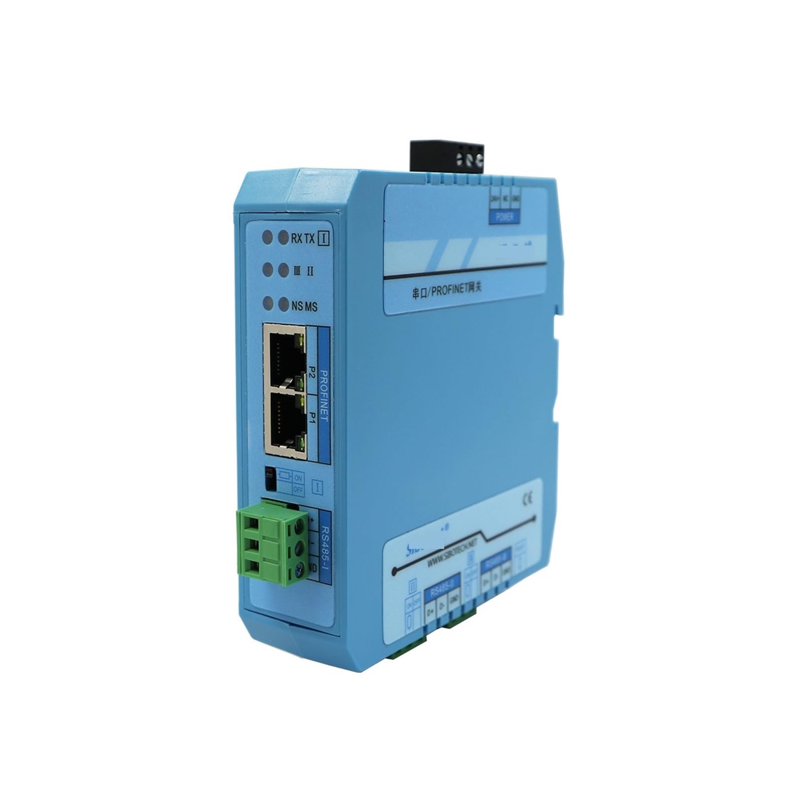 Universal Serial Port (Three-Way Isolation) to PROFINET TS-180