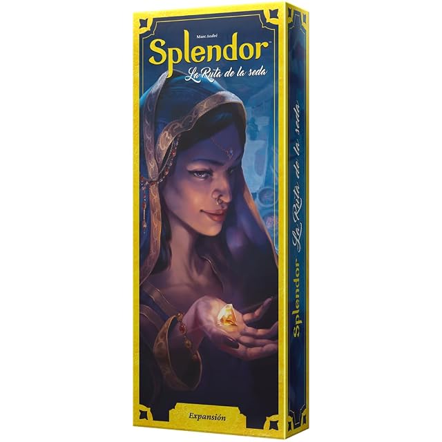 Asmodee Splendor, La Ruta de la Seda, Expansión, Juego Familiar Estratégico