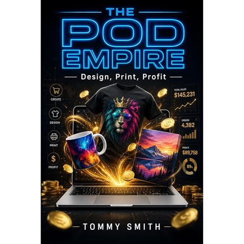 The Print-On-Demand Empire Audiobook By Tommy Smith cover art