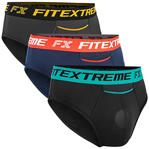 Fitextreme Mens Underwear Separate Pouch Breathable Performance Boxer Briefs 3 Pack C Xl #TOP11