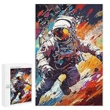 【The Artistic Side of Space Puzzles de haute qualité】 : nous sommes fiers de dire que tous nos puzzles sont produits en utilisant une technique de découpe de précision pour une finition semblable à celle d'une affiche. Cela garantit que votre puzzle terminé semble lisse et homogène, pour un résultat dont vous pouvez être fier.