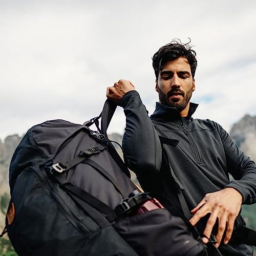 Image of Fjallraven Abisko Lite Men's Half Zip Fleece - Breathable, Comfortable, Lightweight Fleece Warmth - Hiking, Trekking