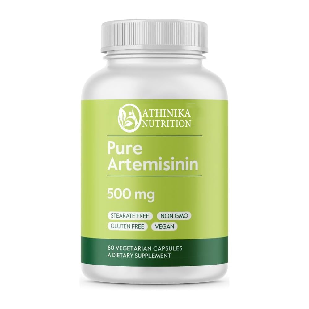 Artemisinin 500mg per Capsule (60 Vegetarian Capsules) - No Stearates - No Flow Agents - No Fillers - Vegan - Gluten Free - Non GMO-picture-32