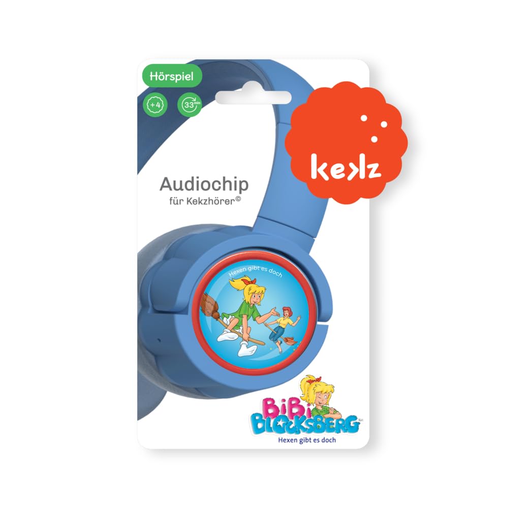 Kekz Bibi Blocksberg 1 - Chip de Audio para escuchador de Galletas, Juego de Audio para niños a Partir de 4 años, Tiempo de Juego de 33 Minutos Aprox