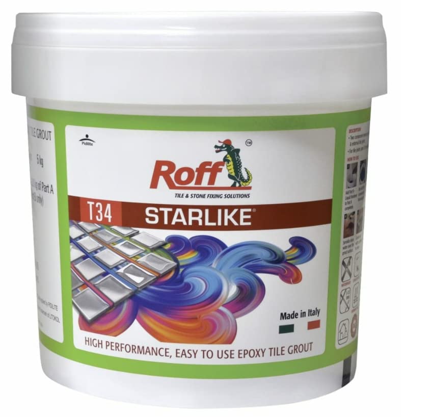 Roff Starlike T34 Epoxy Grout (Slate Grey) [5 Kg] (B0BY5DSCJN) Amazon Price History, Amazon Price Tracker