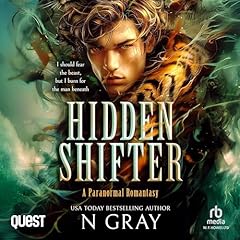 Diseño de la portada del título Hidden Shifter