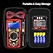 Electrical Test Kit with Digital Multimeter,Non Contact Voltage Tester,Outlet Tester,Auto-Ranging AC/DC Voltage,Current,Continuity,Resistance, Frequency,Breakpoint Finder,DIY Household Tools