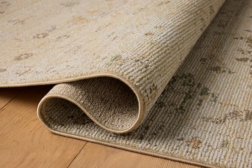 Loloi Magnolia Home by Joanna Gaines Pace Collection PAC-05 Apricot/Multi 3'-6" x 5'-6" Accent Rug