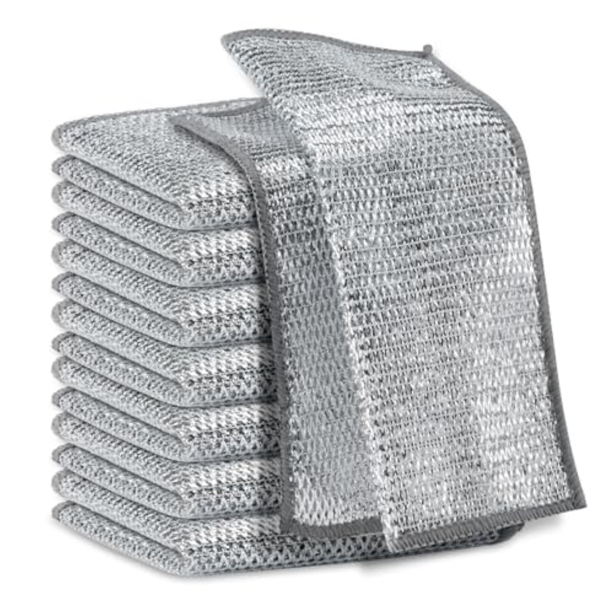 Multipurpose Wire Miracle Kitchen Cleaning Cloths, Magnifying Wire Dishwashing Rags