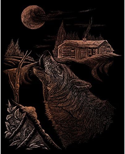Copper Foil Engraving Art Kit 8"X10", Howl image 2