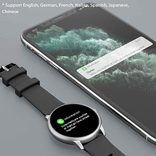 IMILab KW 66 Reloj Inteligente TFT de 1.28 '', IP68 Pantalla táctil a  Prueba de Agua Monitor de sueño Entrenamiento Rastreador de Ejercicios  Podómetro con notificación de Mensajes : Amazon.es: Deportes y aire libre