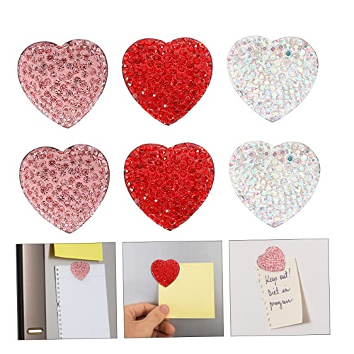 Lindas pegatinas de nevera magnéticas Cabilock de diseño de corazón 4