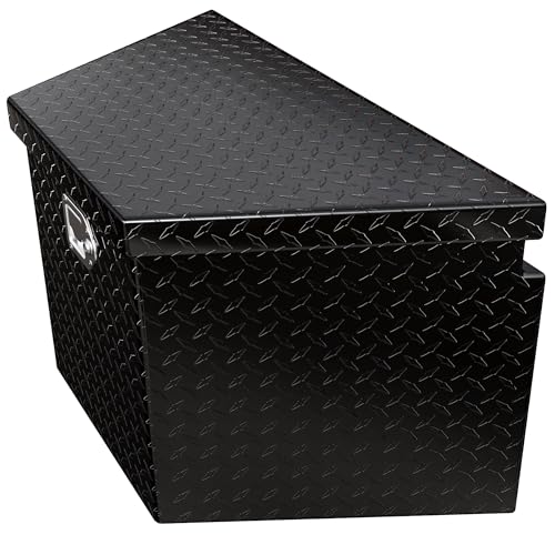 Yitamotor MAYIMCFK9E 33 Inch Trailer Tongue Boxes, Heavy Duty Aluminum Trailer Tool Box, Diamond Plate Storage Box, Waterproof Trailer Box For Pick Up Truck Bed thumb #7