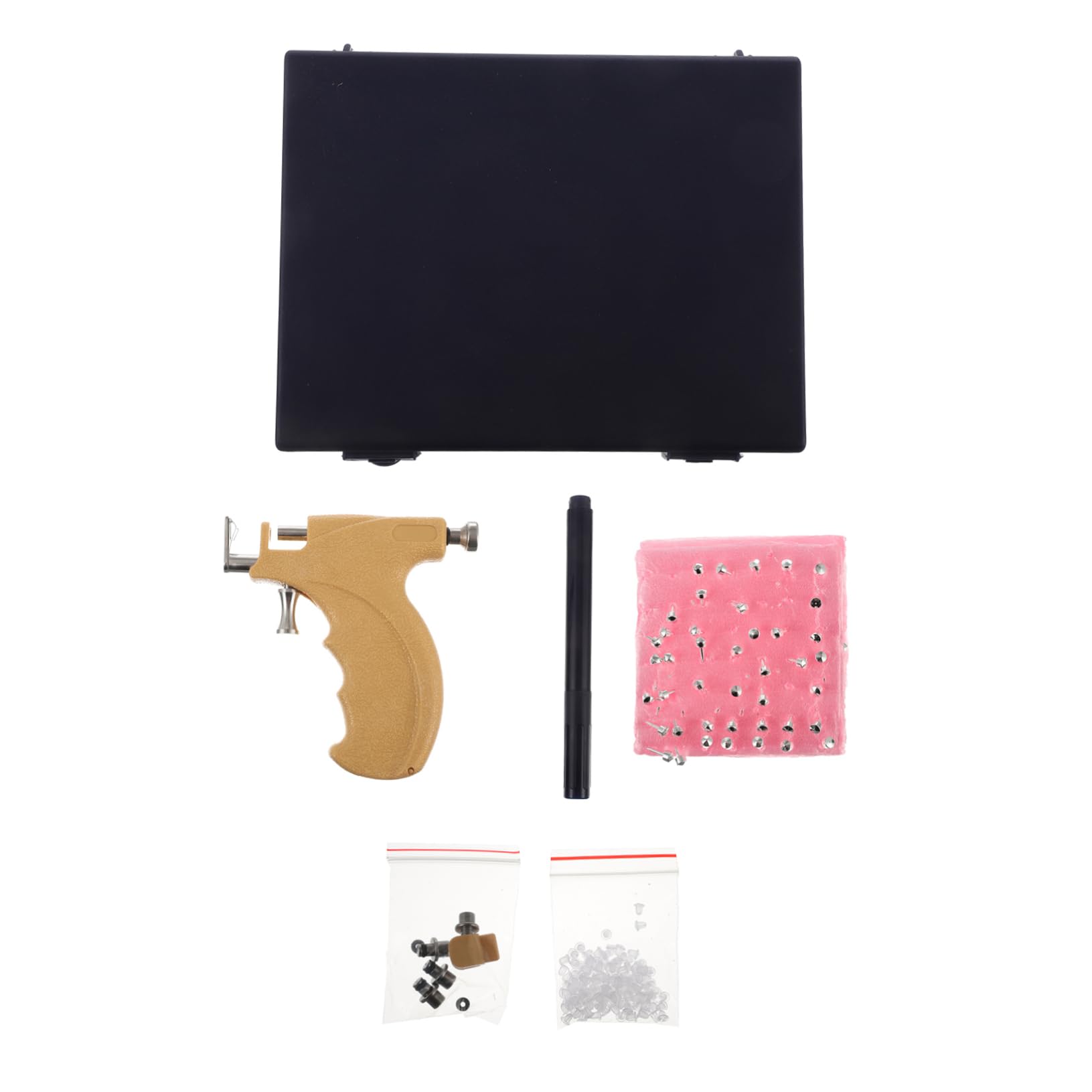 Baluue Stainless Steel Piercing Set Kit Pain-free Tools for Personal Professional Use