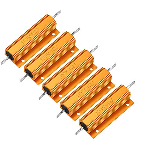 Résistance aluminium 100W 4 Ohm pour réguler l'énergie de vos moteurs