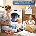 Equator 24 inch Compact New Version All-in-One Combo Washer-Dryer, Vented or Ventless, 1200 RPM, Auto Water, Auto Dry, Winterize, Quiet, Fully Digital in White 2019 Model