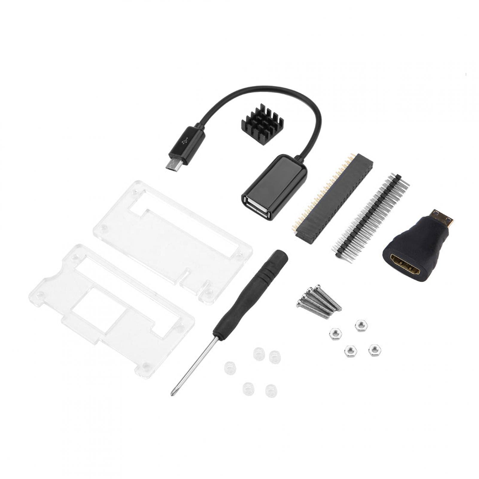 W Foundation Kit, 1 Set x Foundation Suite Kit Accessories For Raspberry Pi Zero W/Zero