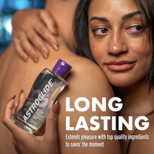 Image of Astroglide Water Based Lube (5oz) Toy 'n Joy and Liquid Personal Lubricants for Toys, Men, Women and Couples