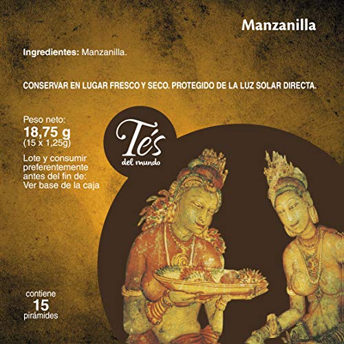 Ship - Infusión de Manzanilla - Caja de 15 Unidades - Aporta Bienestar y Tranquilidad - Contiene Propiedades Digestivas - Sabor Dulce - Sin Cafeína - Infusión Digestiva - imagen 2