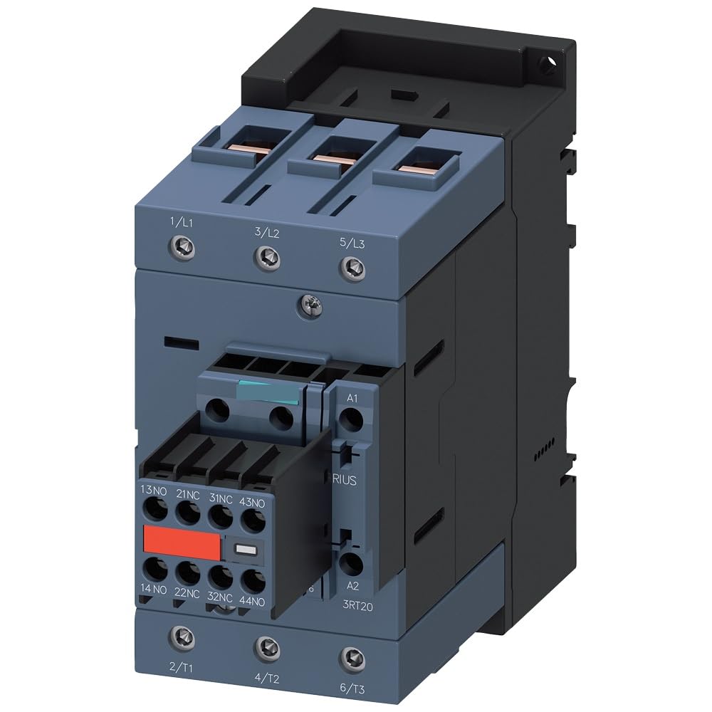 YFHGULBTK Contactor AC-3 55 kW/400 V 2 NO + NC 110 AC 50 Hz 3-Pole 3S. 3RT2047-1CF04-3MA0