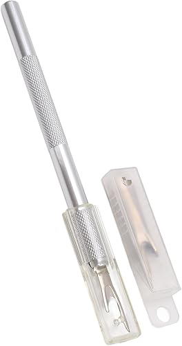 Miniatura 2 de Destripadores de costura de costura, juego de 5 piezas de rascador de costura de metal, prácticos destripadores de puntada con hoja de repuesto,