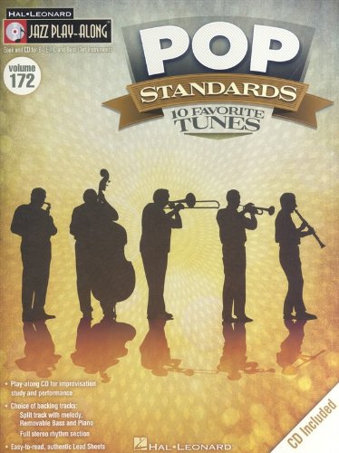 Jazz Play-Along Vol.172 Pop Standards 10 favorite tunes + Cd