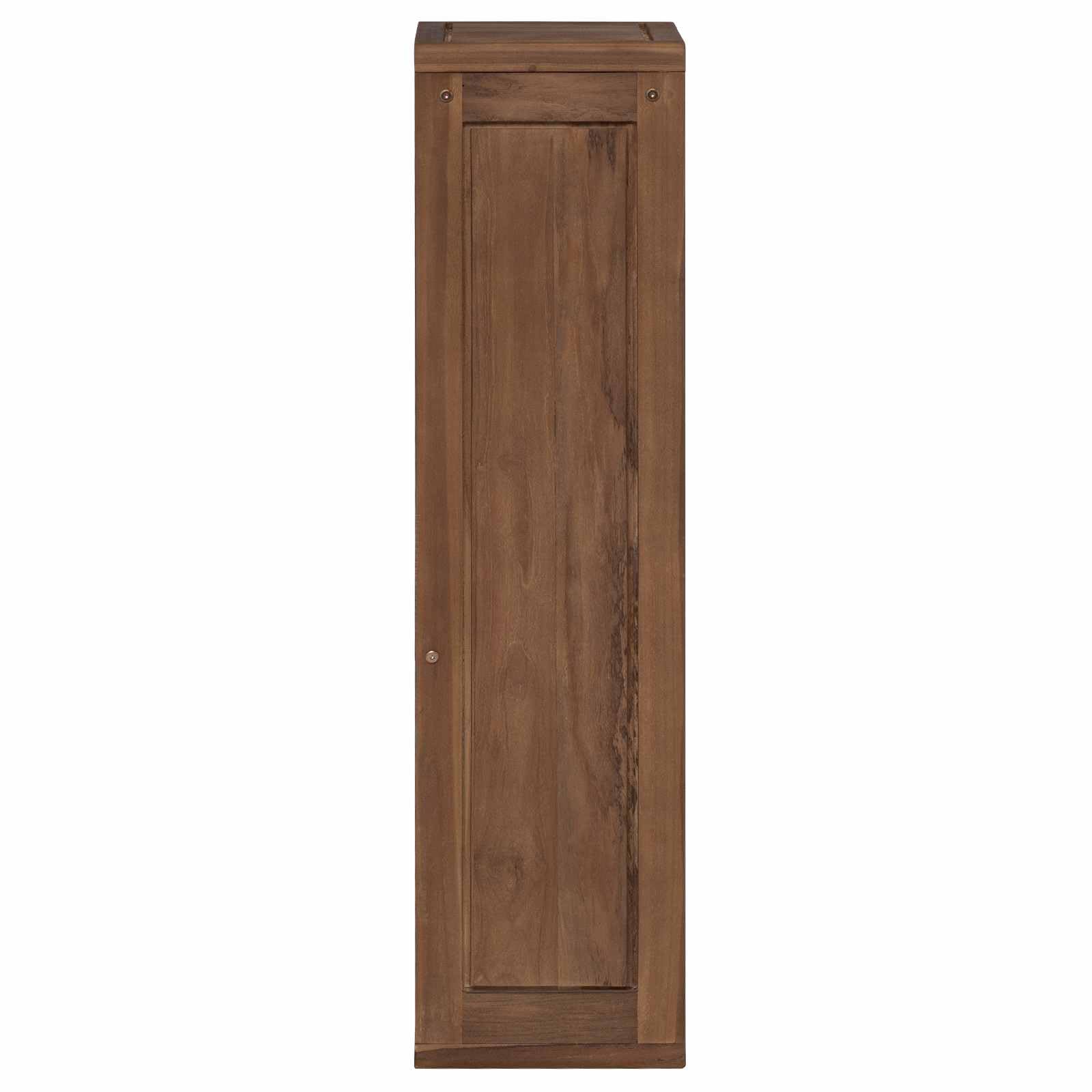 Estantería lateral para cuarto de baño, 25 x 25 x 100 cm, madera