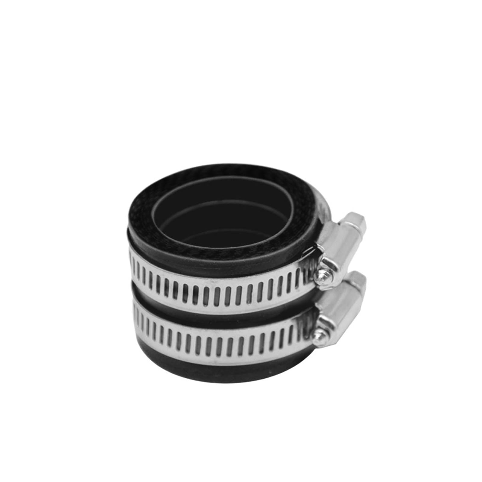 Flexible PVC Pipe Coupling Motorcycle Carburetor Intake Manifold Interface Inlet Pipe Rubber Carb Spare Part(35mm Black)