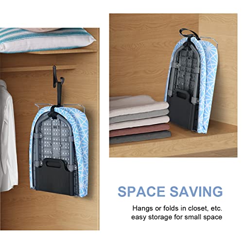 Johgee Foldable Tabletop Ironing Board With Iron Rest, Small Ironing Board With 2 Cotton Covers, Portable Mini Ironing Board With Non-Slip Folding Feet For Home, Laundry Rooms, Travel Use And Dorms #TOP6