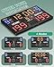 LED Basketball Scoreboard with Shot Clock, Large Digital Scoreboard with Control Panel & Remote & Tripod Multi-Purpose Electronic Scoreboard with Seven Scoring Modes