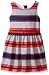 Pippa & Julie Big Girls' Striped Knit Fit and Flare Dress