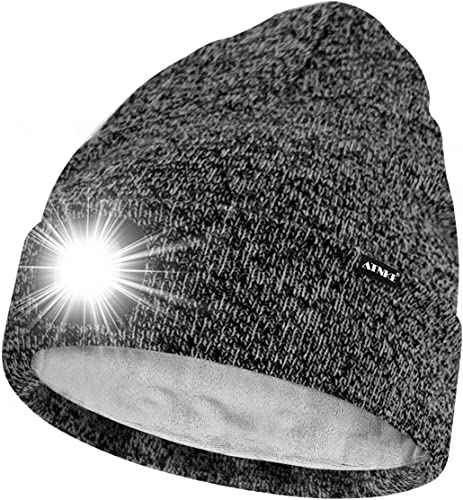 Bonnet de course rechargeable pour courir la nuit au chaud