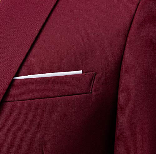 Review de Traje color vino disponible en línea para comprar. 3 Imagen adicional