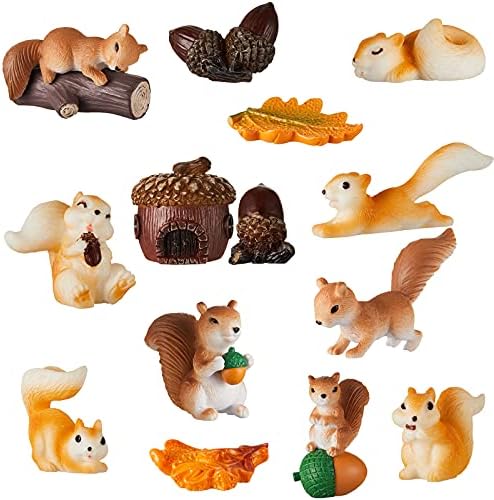 Plastic squirrel figurine Clearance