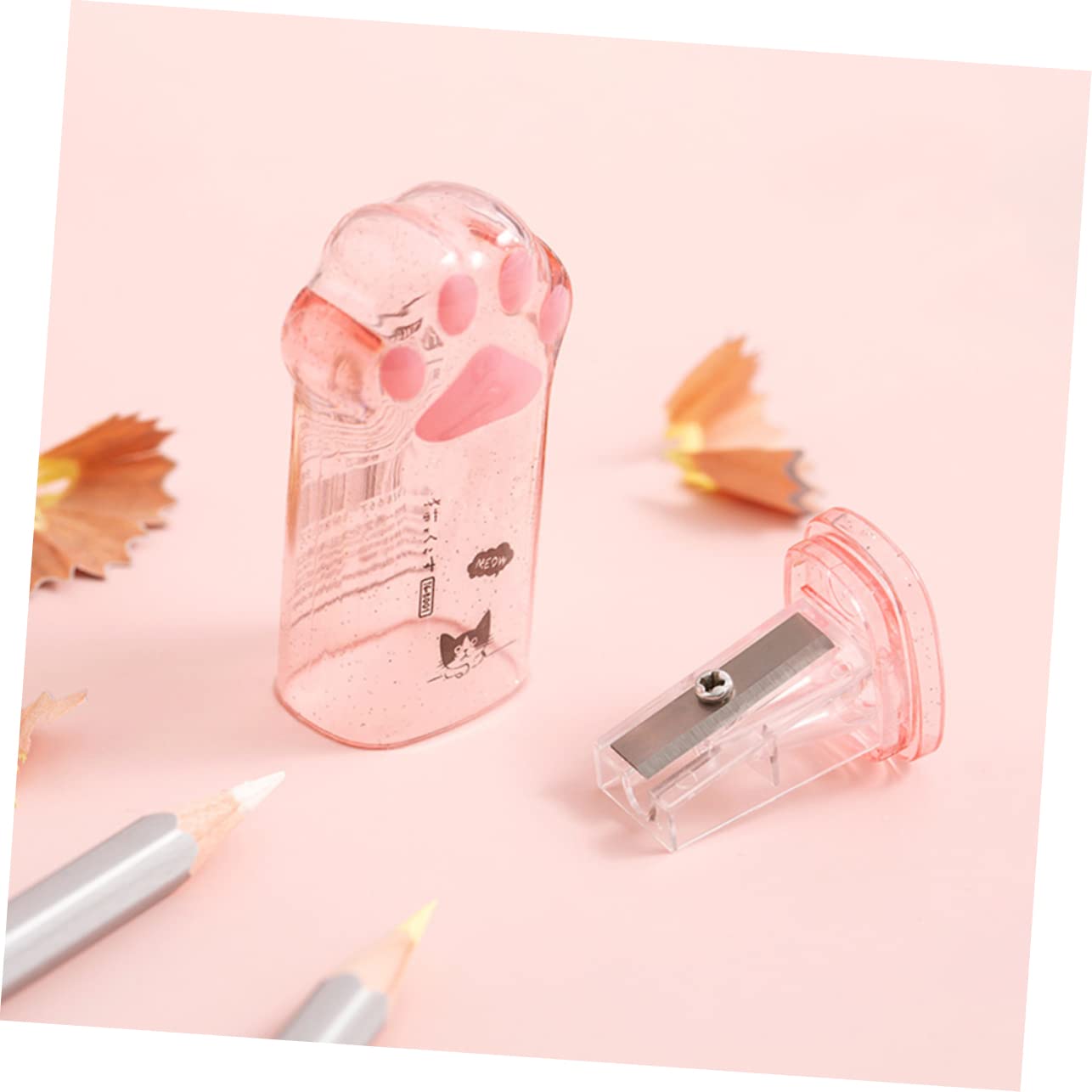 NUOBESTY 5 Set Di Temperamatite Kawaii Carini Facili Da Usare Per Ragazzi E Ragazze Cancelleria Per Materiale Scolastico 4 Pezzi * 5