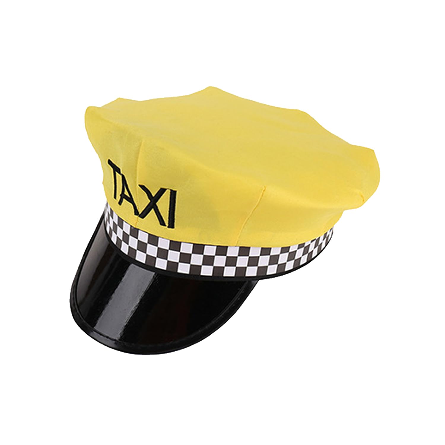 BORFUE Taxi Hat Limo Driver Hat Novelty Driver Costume Chauffeur Costume Men Woman for Cosplay Theme Party