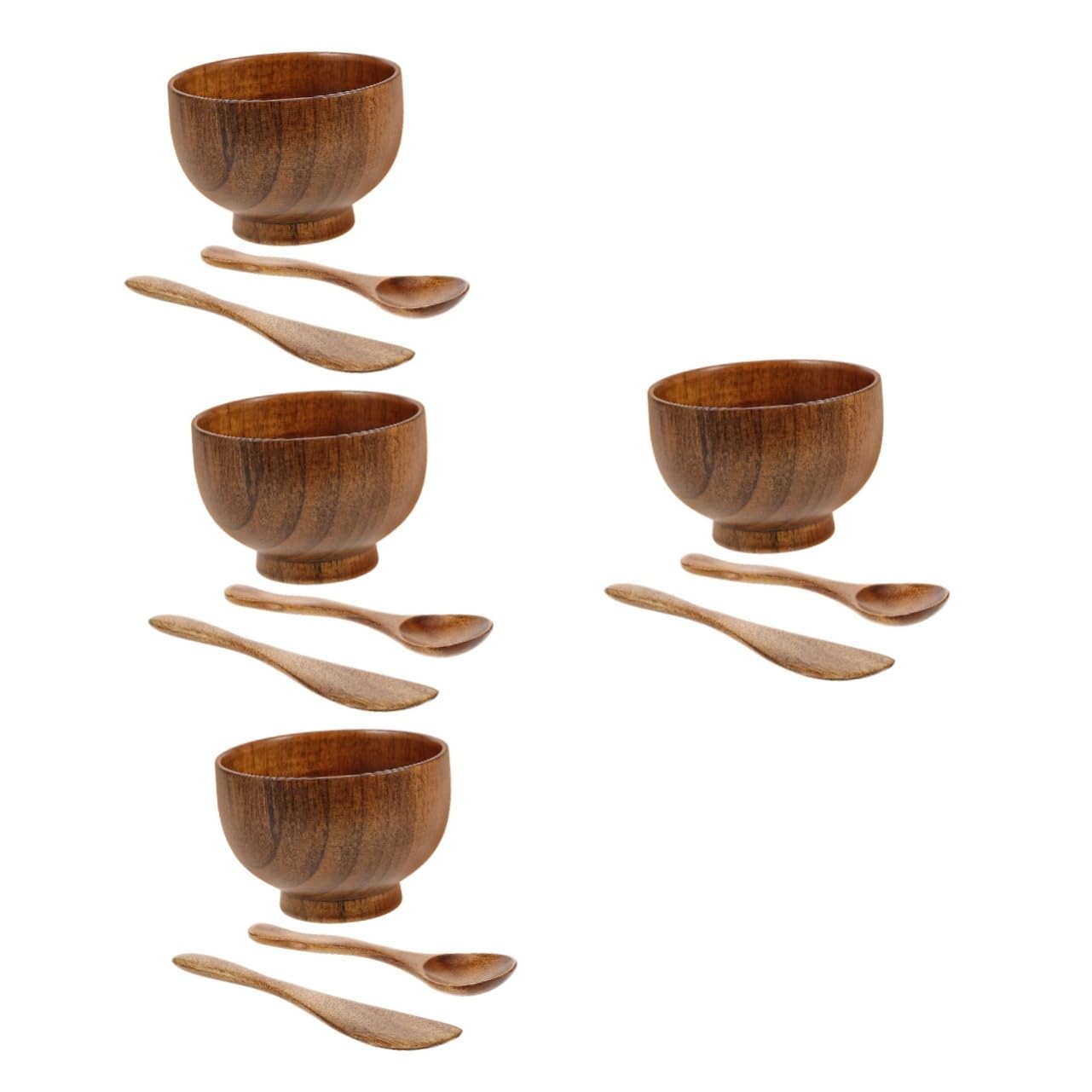 Healeved 4sätze Holz-masken-schalen Und Rührwerkzeugen Für - Hautfreundliche Beauty-zubehör Für Ihre Persönliche Pflege Praktisch Für Reisen Und Einfache Anwendung