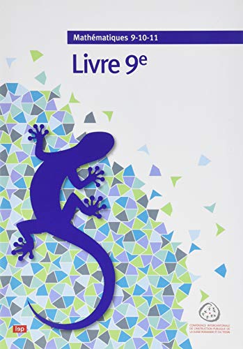 Mathematiques 9-10-12: Livre 9e