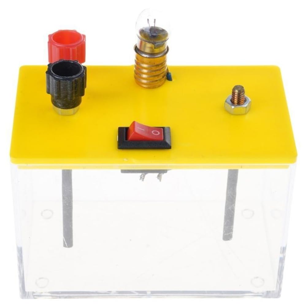 Jnchdghwa As Shown Electrochemical Teaching Aid Conductivity Experiment Demonstrator Box Electrodes Solution For Science Education