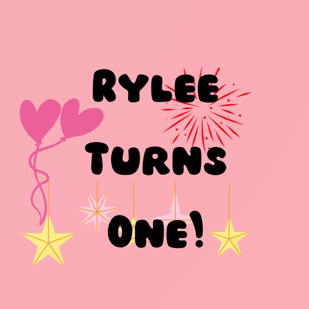 Rylee’s 1st Birthday Coloring Book