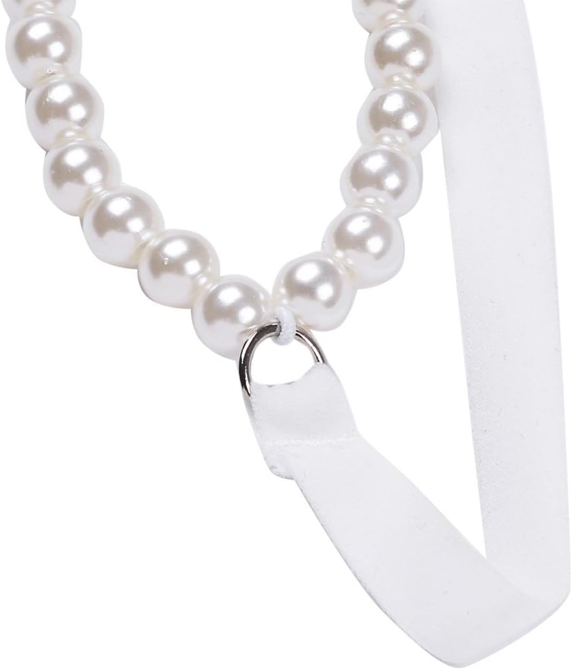 TTAO Women's Pearls Massage Bikini Briefs Stretchy G-String Thong Lingerie Temptation Underwear