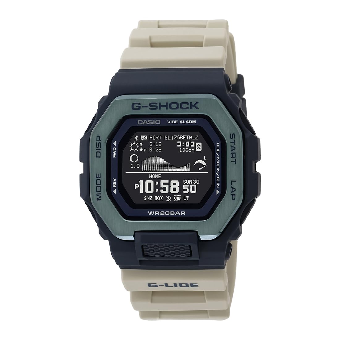 Casio Resin G-Shock Digital Blue Dial Men Gbx-100Tt-2Dr (G1390), Brown Band (B0C8TZY4L1) Amazon Price History, Amazon Price Tracker