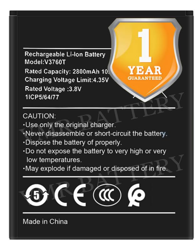 Image of Original V3760T Battery Compatible for Nokia C2 - (2800mAh) - 1 Year Warranty K7