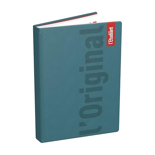 L'ÉTUDIANT Original Agenda Scolaire Aout 2022 - Août 2023 Journalier Format 15x20cm Couverture Ouatinée Couleur Aléatoire