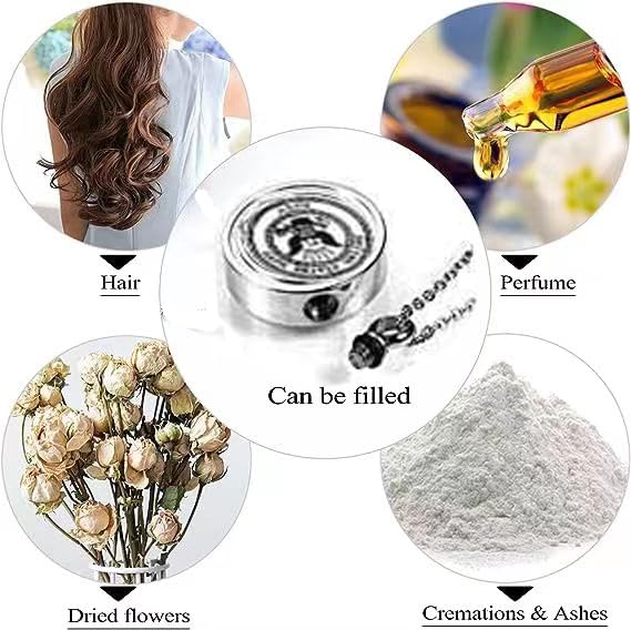 Urn Ashes Necklace Stainless Steel Memorial Cremation Jewelry4