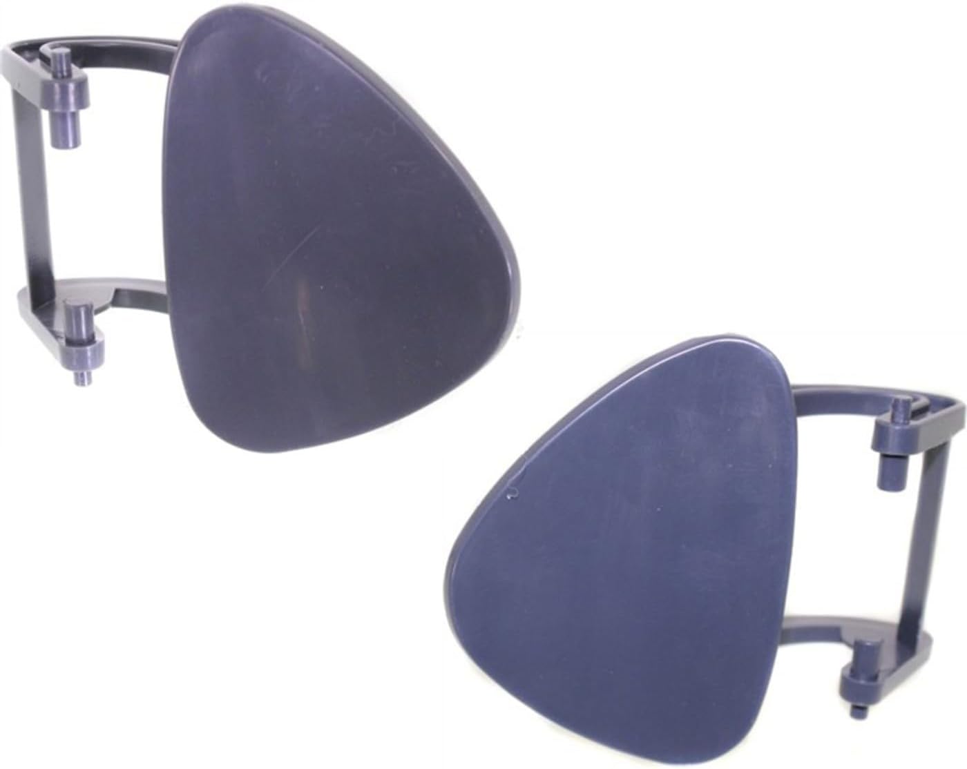 Replacement Headlight Washer Cover Pair fits Mercedes-Benz E280 E300 E350 2007-2009 V6 Driver and Passenger Side