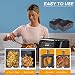 2 Pack Air Fryer Silicone Liners, Accessories for Ninja AF300UK AF400UK