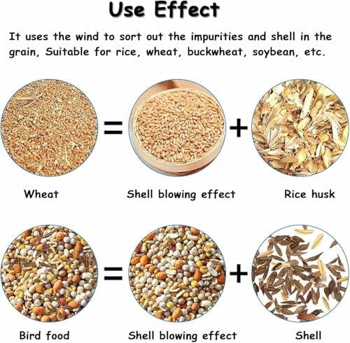 Machine de nettoyage des grains électriques pour millet et oiseaux avec alimentation réglable - 3